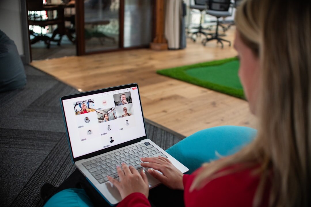 online video call team